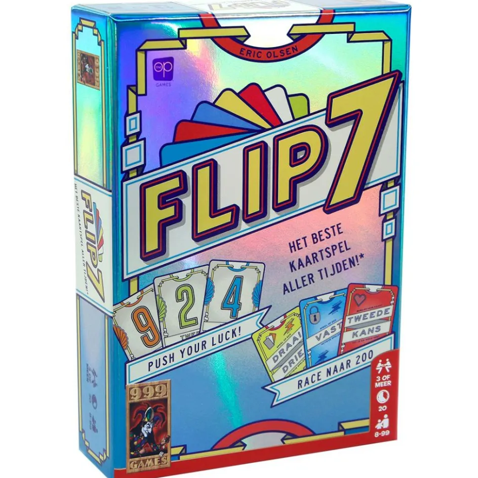 Online 999 Games Flip 7 kaartspel