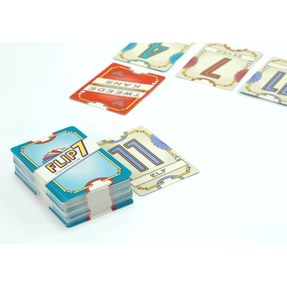 Online 999 Games Flip 7 kaartspel