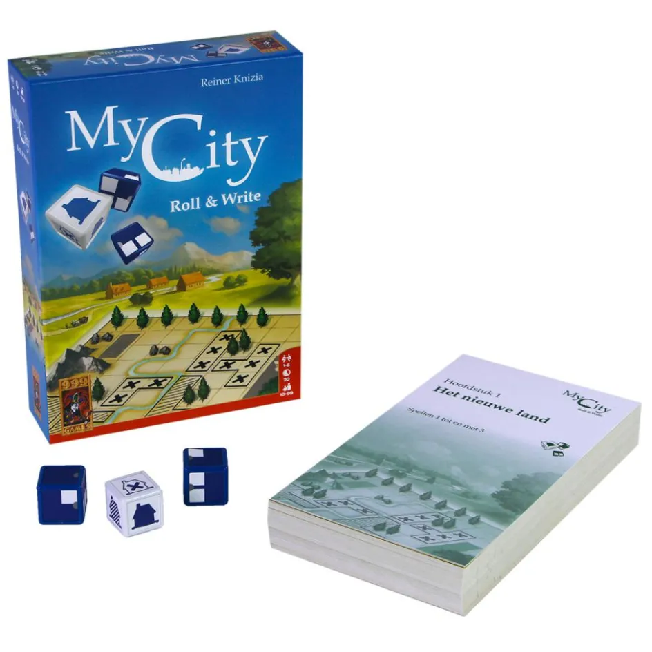 Discount 999 Games My City Roll & Write dobbelspel