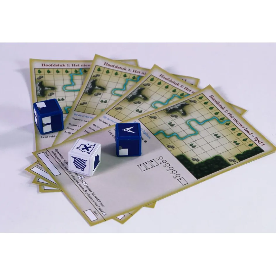 Discount 999 Games My City Roll & Write dobbelspel