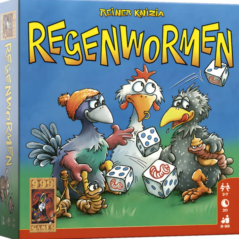999 Games Regenwormen dobbelspel