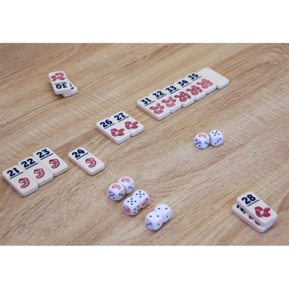 999 Games Regenwormen dobbelspel