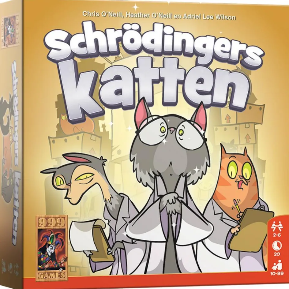 Clearance 999 Games Schrödinger's Katten kaartspel