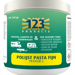 123 Products  FIJN polijst pasta 540 gram