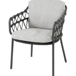 4 Seasons Outdoor  Calpi dining tuinstoel anthracite zwart