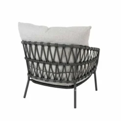 4 Seasons Outdoor  Calpi loungestoel anthracite zwart