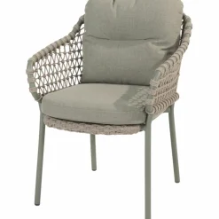 Clearance 4 Seasons Outdoor  Jura dining tuinstoel latte olive
