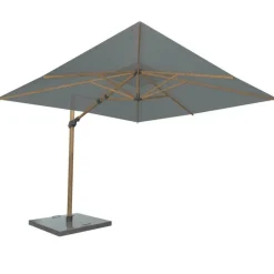 4 Seasons Outdoor  Siesta Premium parasol 300 x 300 charcoal wood
