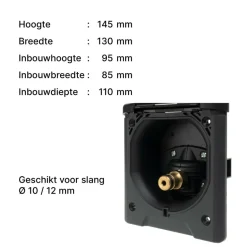 Online ABL City leidingwater invoerdoos zwart