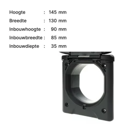 Discount ABL Invoerdoos zwart