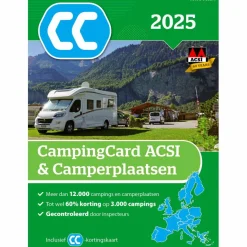 Acsi CampingCard & Camperplaatsen campinggids 2025