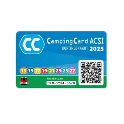 Acsi CampingCard kortingskaart 2025