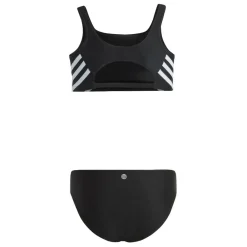 Discount adidas 3 Stripes bikini junior black white