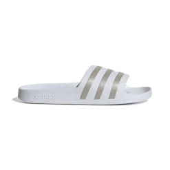 Clearance adidas Adilette Aqua slippers cloud white platinum metallic