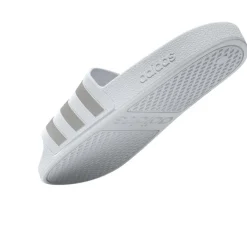 Clearance adidas Adilette Aqua slippers cloud white platinum metallic