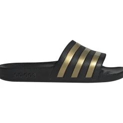 adidas Adilette Aqua slippers core black gold metallic