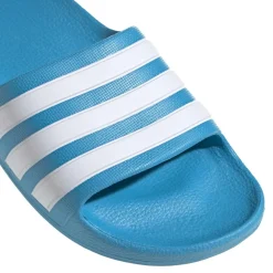 New adidas Adilette Aqua slippers junior solar blue cloud white
