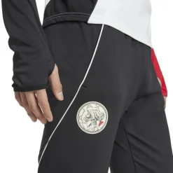 Best adidas Ajax Tiro 25 trainingsbroek heren black white bold red