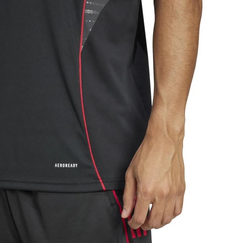 adidas Ajax Tiro 25 voetbalshirt heren black white bold red