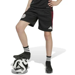 adidas Ajax Tiro 25 voetbalbroekje junior black white bold red