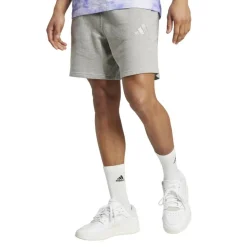 adidas ALL SZN French Terry short heren medium grey  heather