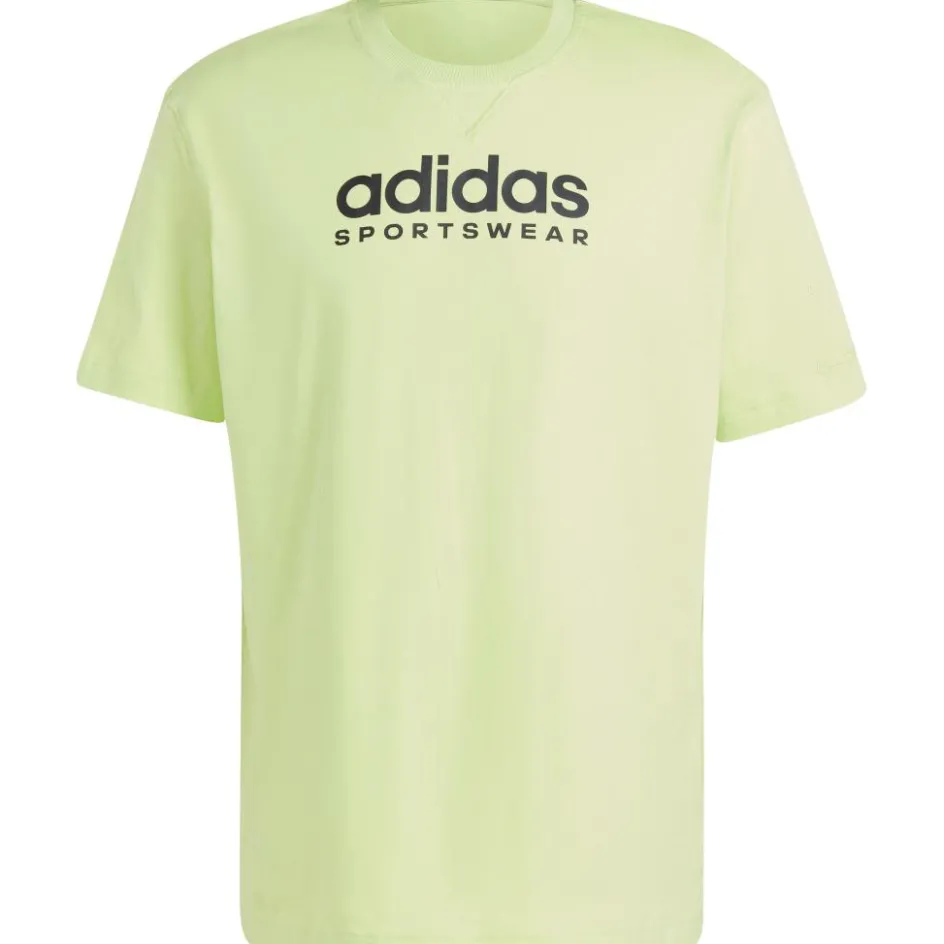 Online adidas ALL SZN Graphic shirt heren pulse lime
