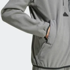 adidas City Escape Polar fleece sweater heren grey four