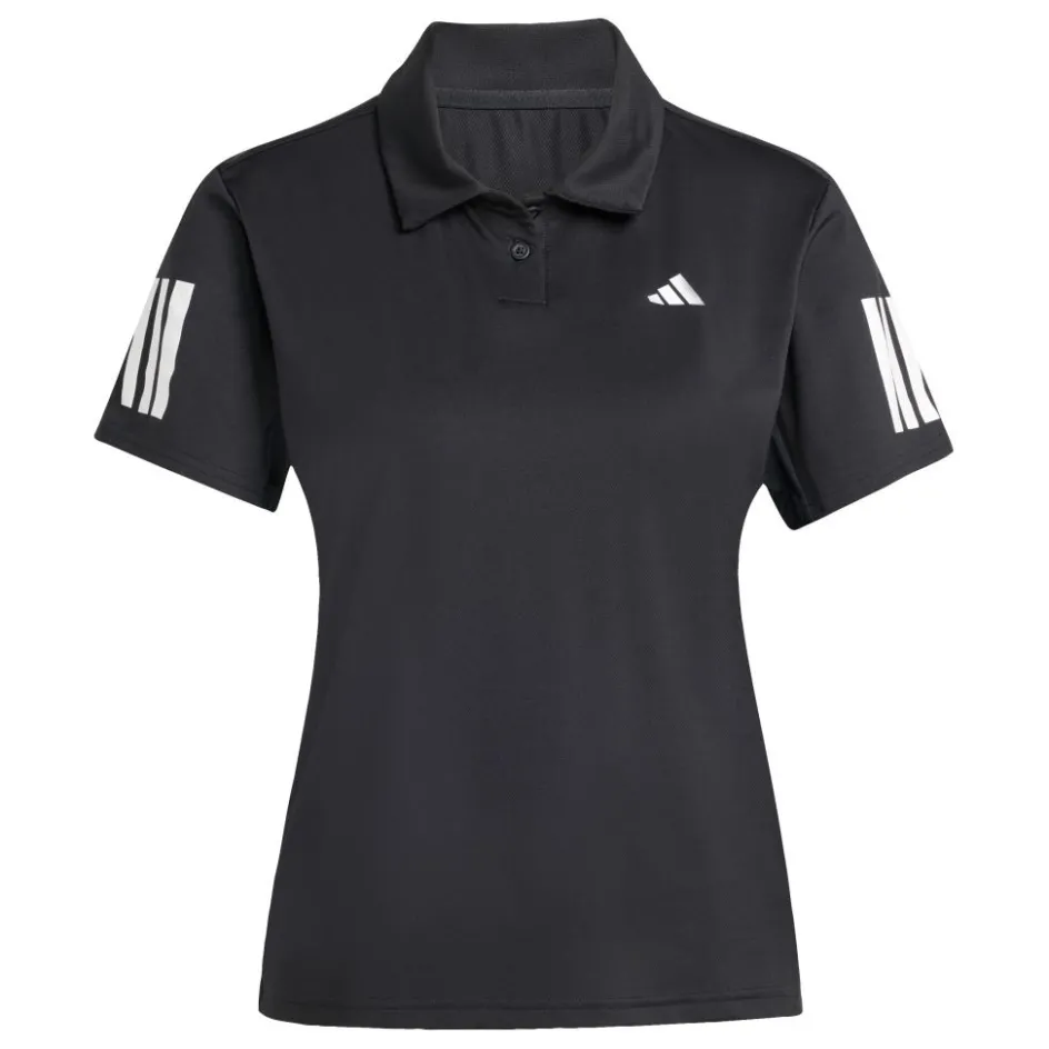 adidas Club Climacool 3-Stripes tennispolo dames black