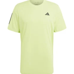 adidas Club 3-Stripes tennisshirt heren pulse lime