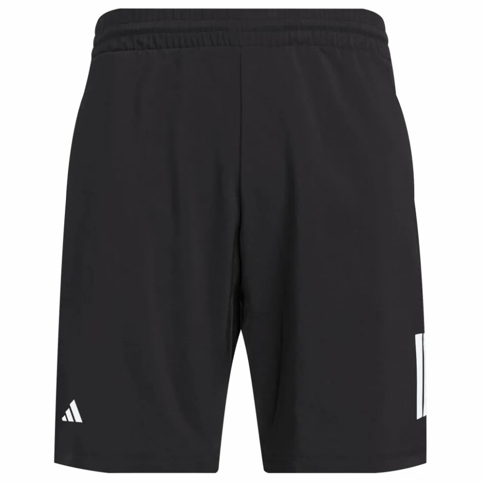 New adidas Club 3-stripes tennisshort heren black