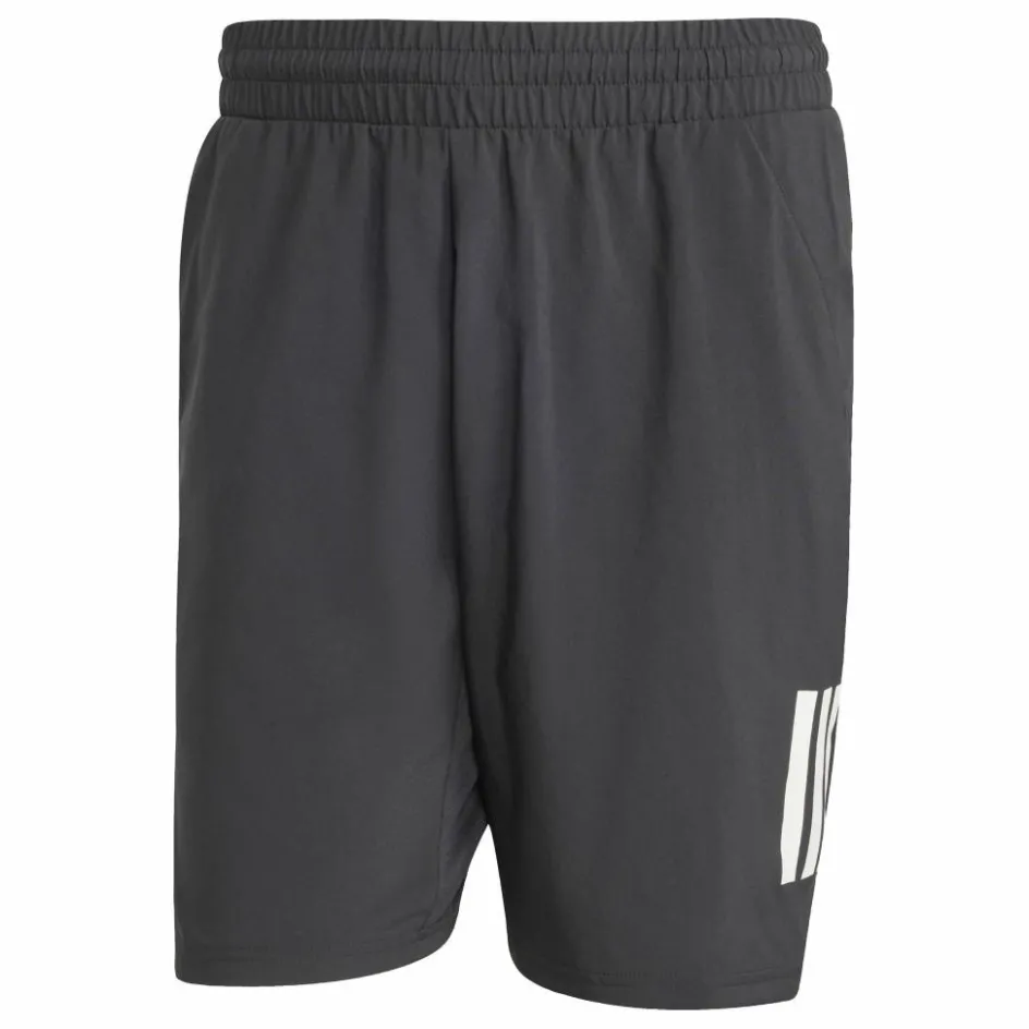New adidas Club 3-stripes tennisshort heren black