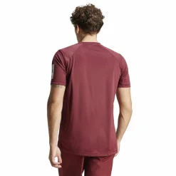 Hot adidas Club 3-stripes tennisshirt heren shadow red