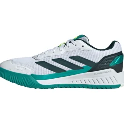 Hot adidas Courtquick padelschoenen heren cloud white cloud white aurora ivy