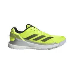 Discount adidas Crazyquick padelschoenen heren lucid lemon core black silver metallic