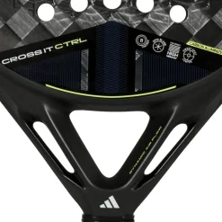 adidas Cross IT CTRL 3.4 padel racket black hi-res yellow white