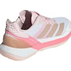adidas Defiant Speed 2 padelschoenen dames white pink