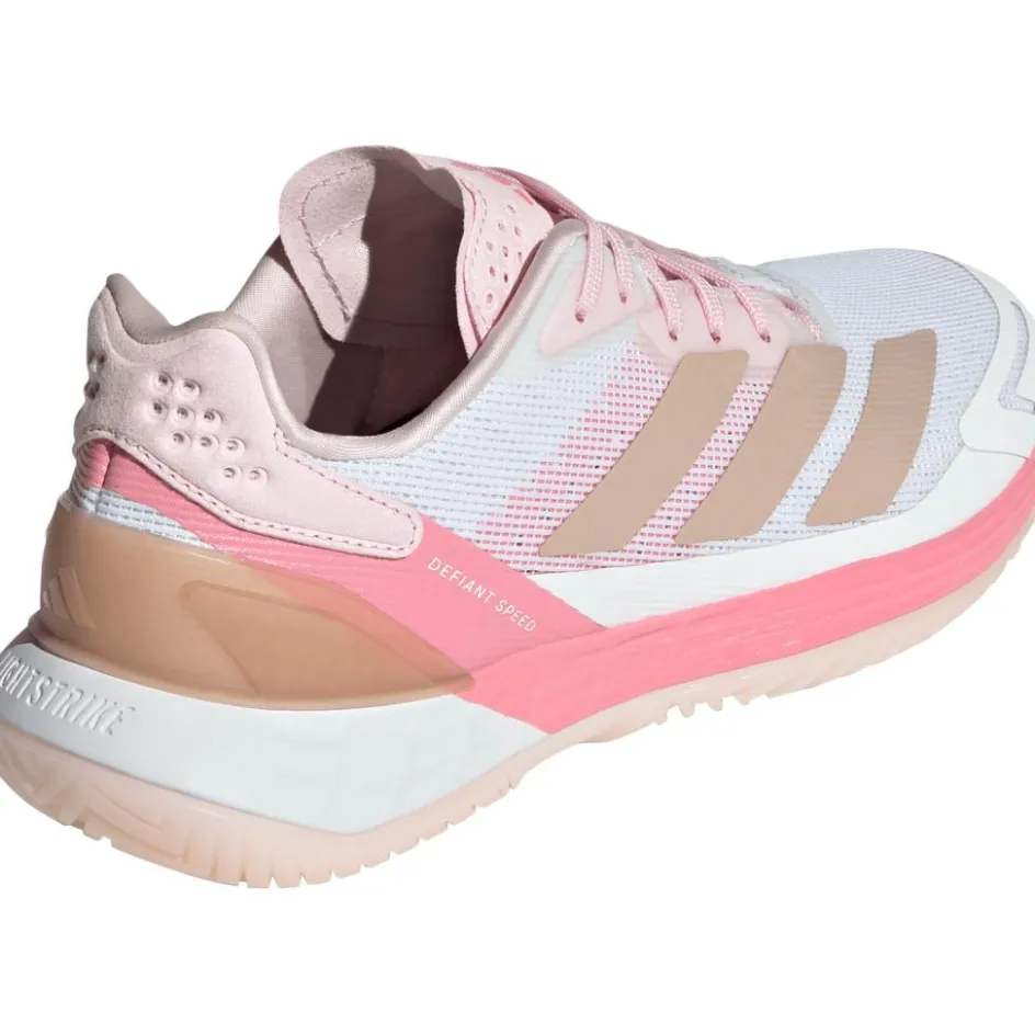 adidas Defiant Speed 2 padelschoenen dames white pink