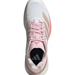 adidas Defiant Speed 2 padelschoenen dames white pink