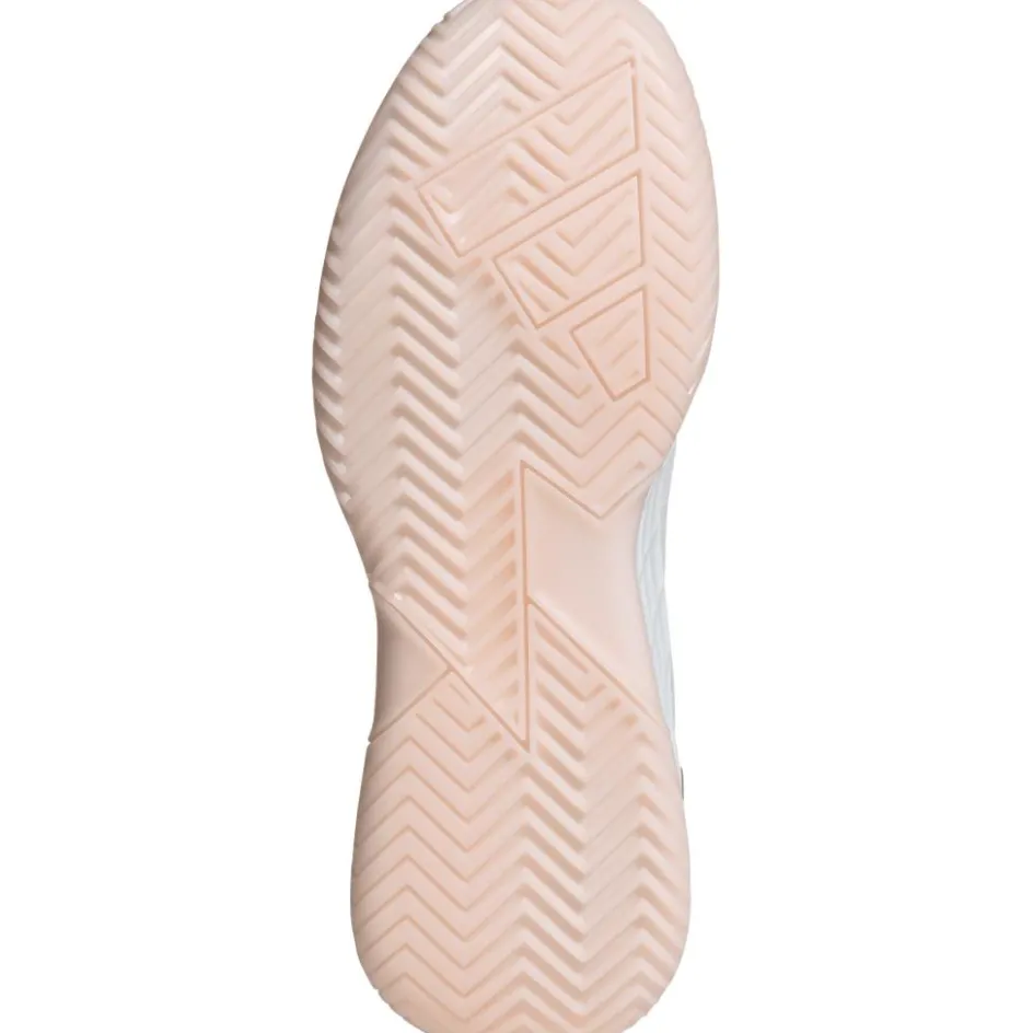 adidas Defiant Speed 2 padelschoenen dames white pink