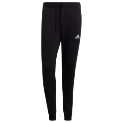 adidas Essentials Fleece 3-Stripes joggingbroek heren black