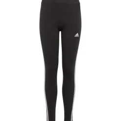 Discount adidas Essentials 3-Stripes legging junior black white