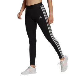 Outlet adidas Essentials 3-Stripes sportlegging dames black  white