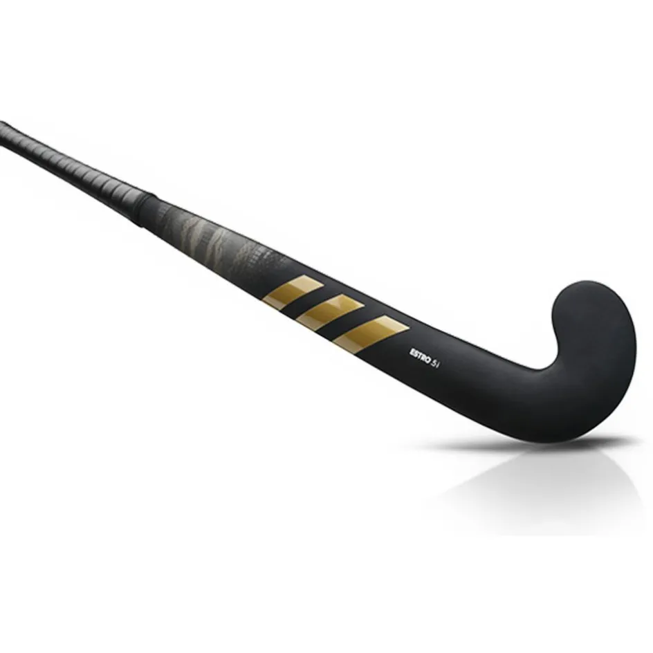 Hot adidas Estro. 5 I Mid Bow zaalhockeystick black gold