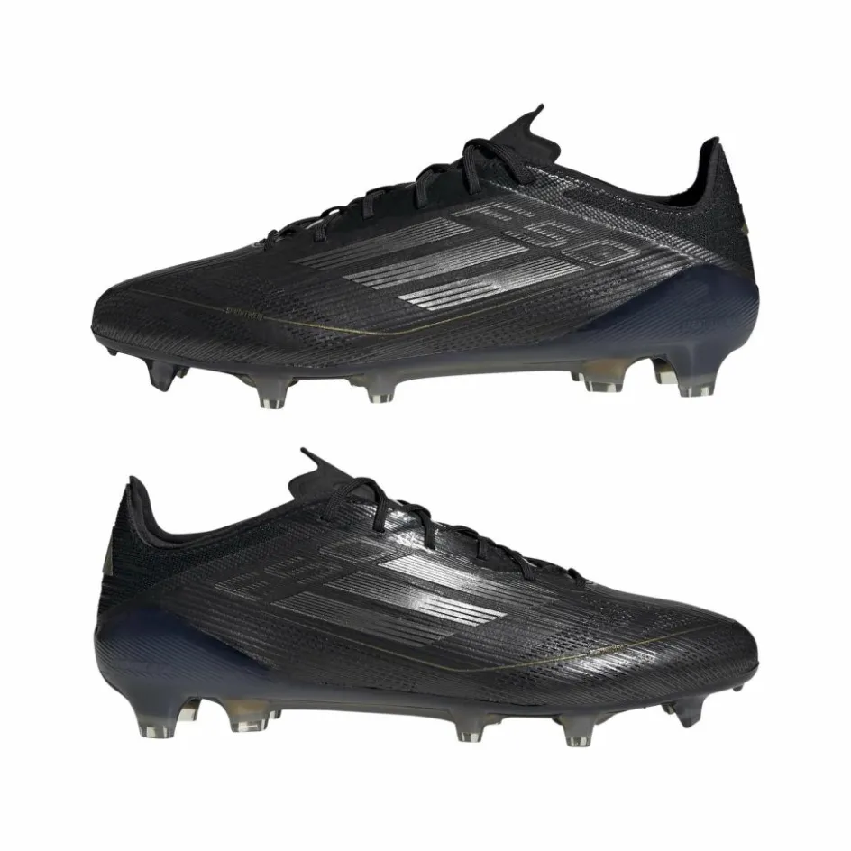 adidas F50 Elite FG voetbalschoenen heren core black iron metallic gold metallic