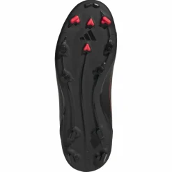 adidas F50 League Mid FG MG voetbalschoenen junior core black iron metallic lucid red