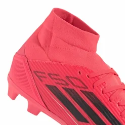 New adidas F50 League Mid-cut FG MG voetbalschoenen turbo aurora black platinum metallic