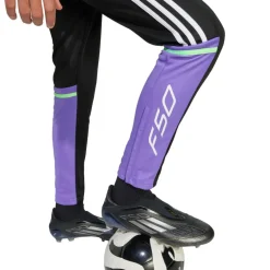 Discount adidas F50 trainingsbroek junior black purple rush
