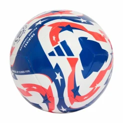 adidas FIFA WK Clubs voetbal white power blue lucid red black