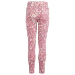 New adidas Future Icons Allover Print sportlegging junior  wonder quartz silver dawn preloved fuchsia