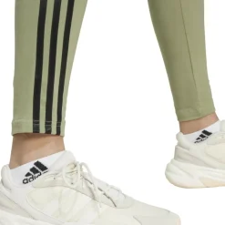 Discount adidas Future Icons 3-Stripes legging dames tent green